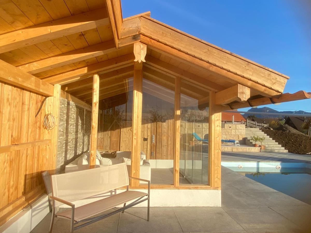 Private Luxury Chalet 希格斯多夫 外观 照片