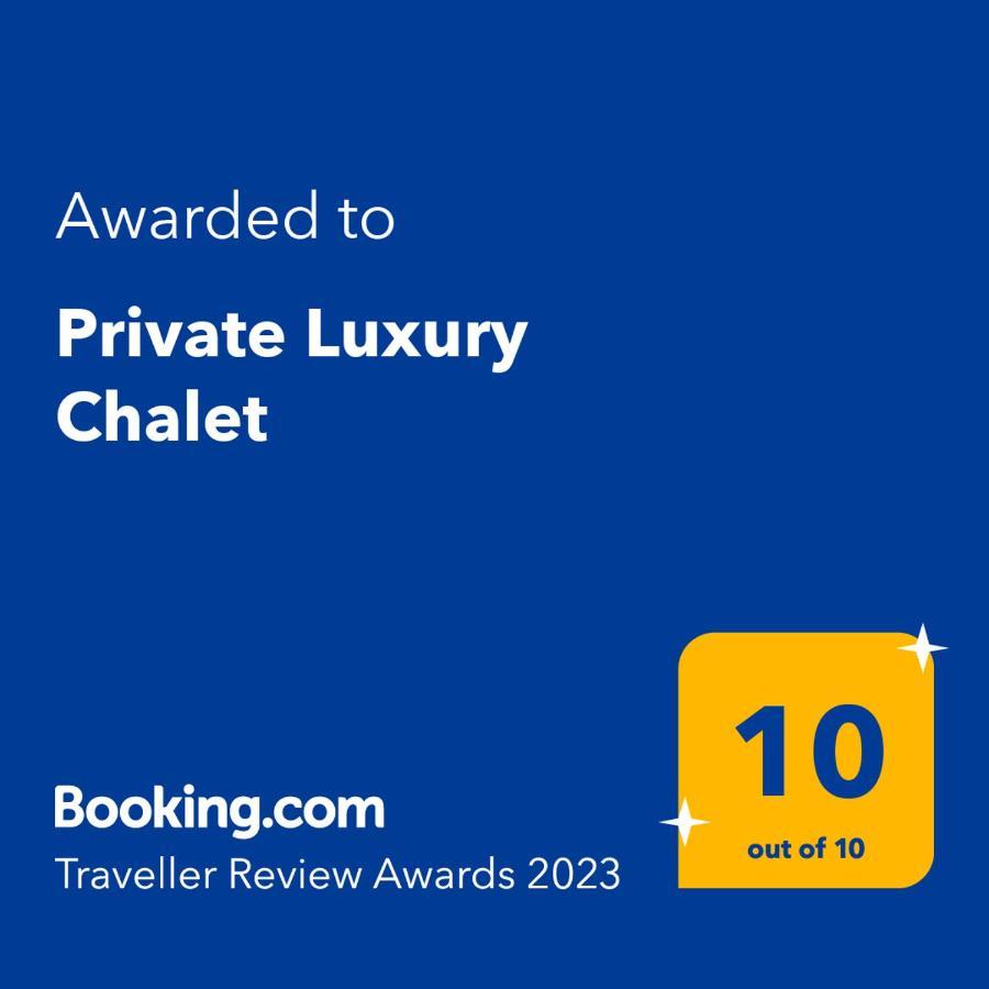 Private Luxury Chalet 希格斯多夫 外观 照片